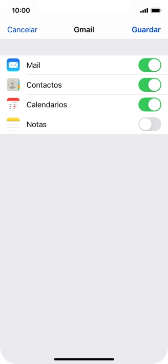 Si aparece en la pantalla esta imagen, tu cuenta de correo electrónico ha sido reconocida y configurada automáticamente. Sigue las indicaciones de la pantalla para introducir más información y terminar la configuración.