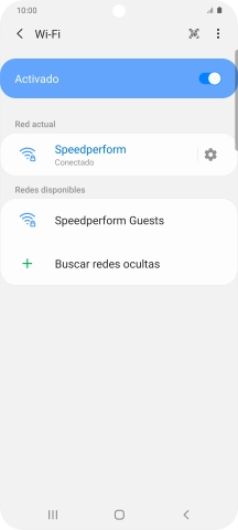 Pulsa la tecla de inicio para terminar y regresar a la pantalla de inicio.