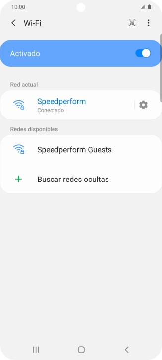 Pulsa la tecla de inicio para terminar y regresar a la pantalla de inicio.