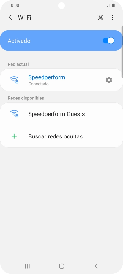 Pulsa la tecla de inicio para terminar y regresar a la pantalla de inicio.