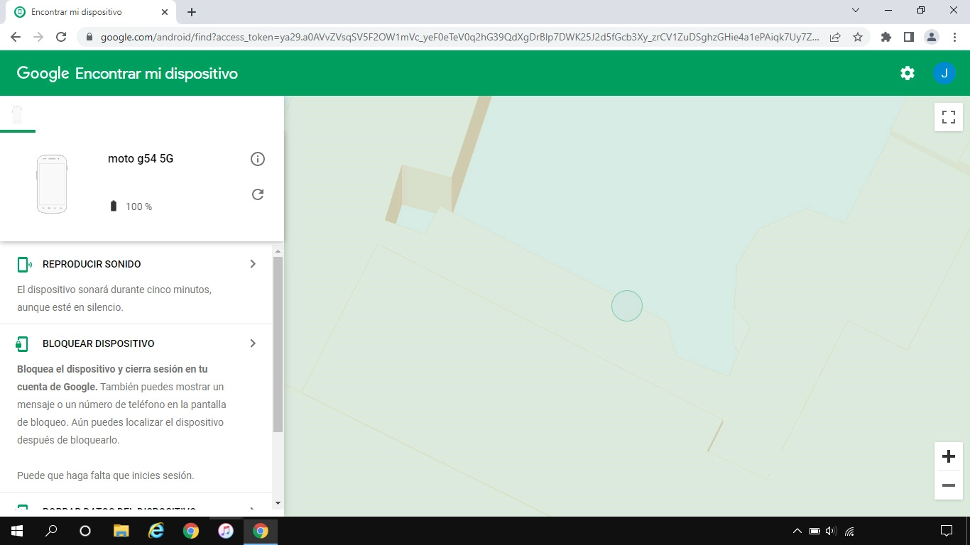 Haz clic en el dispositivo deseado.
