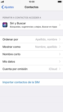 Pulsa Importar contactos de la SIM.
