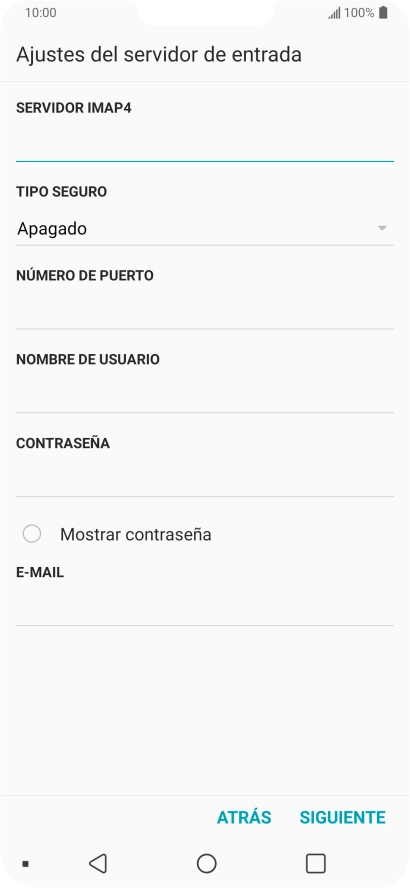 Pulsa en el campo bajo 