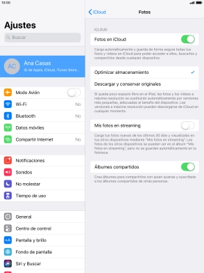Pulsa el indicador junto a 