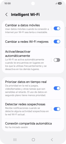Pulsa el indicador junto a 