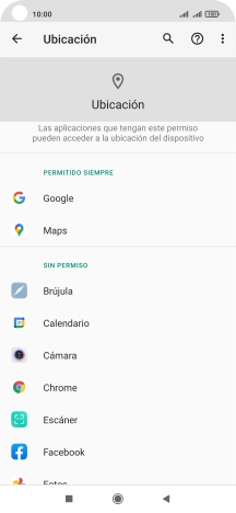 Pulsa la app deseada.
