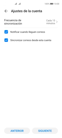 Pulsa Frecuencia de sincronización.