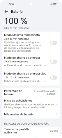 Pulsa el indicador junto a 