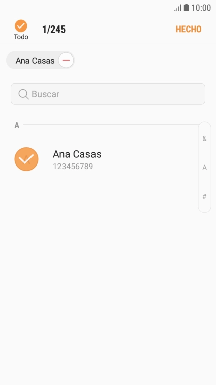 Pulsa HECHO.