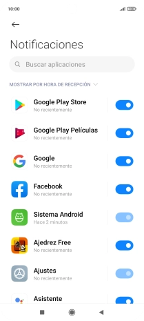 Pulsa la app deseada.