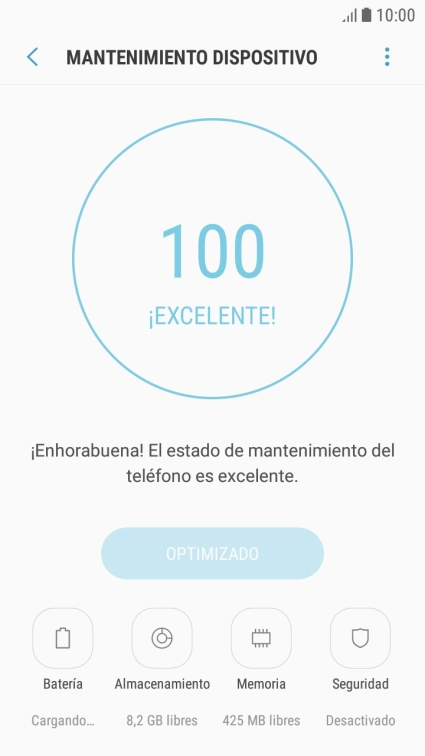 Pulsa Batería.