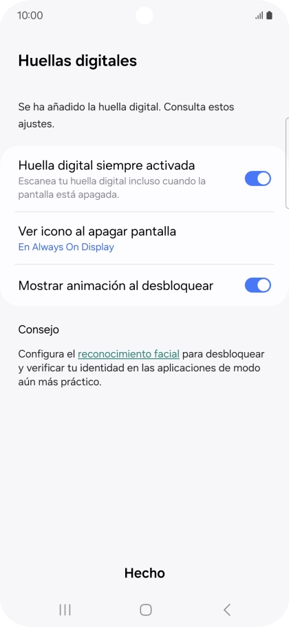 Pulsa Hecho.