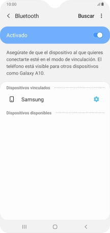 Pulsa la tecla de inicio para terminar y regresar a la pantalla de inicio.