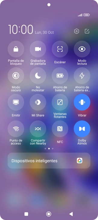 Pulsa Ahorro de batería para activar la función.