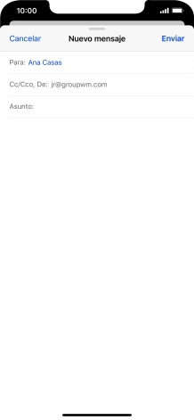 Pulsa en la campo junto a 