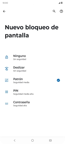 Pulsa Ninguno.