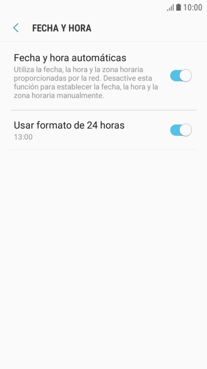 Pulsa la tecla de inicio para terminar y regresar a la pantalla de inicio.