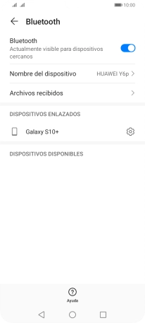 Pulsa la tecla de inicio para terminar y regresar a la pantalla de inicio.