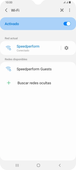 Pulsa la tecla de inicio para terminar y regresar a la pantalla de inicio.