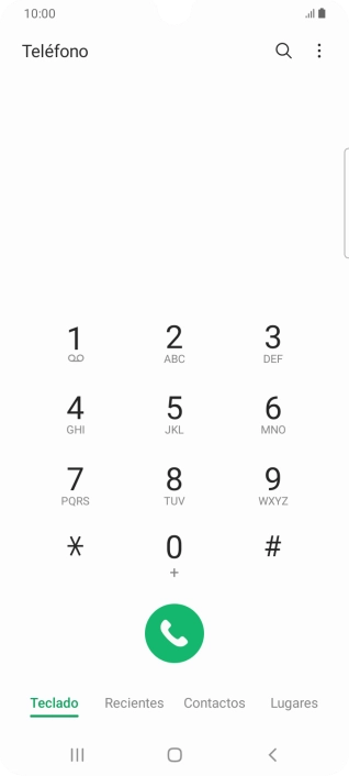 Pulsa el icono de menú.