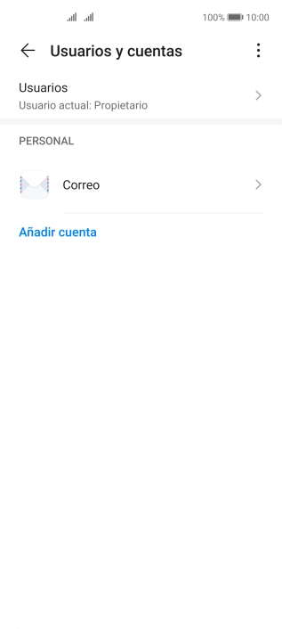 Pulsa Correo.