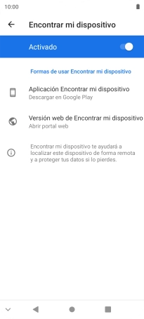 Pulsa la tecla de inicio para terminar y regresar a la pantalla de inicio.