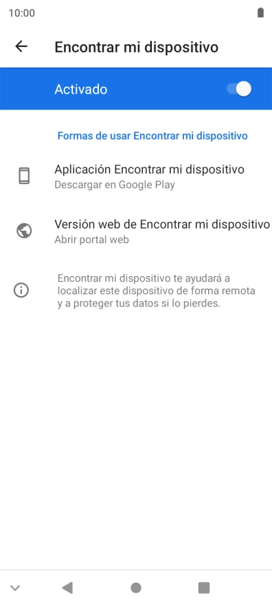Pulsa la tecla de inicio para terminar y regresar a la pantalla de inicio.