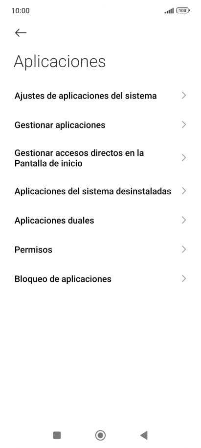 Pulsa Gestionar aplicaciones.