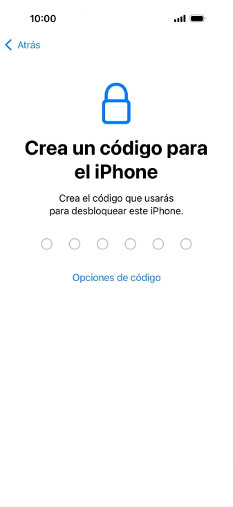 Pulsa Opciones de código. Pulsa Opciones de código.
