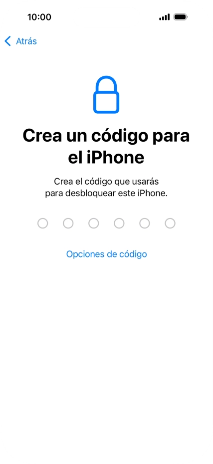 Pulsa Opciones de código. Pulsa Opciones de código.