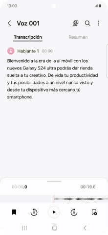 Si deseas ver un resumen del texto, pulsa Resumen. Si deseas ver un resumen del texto, pulsa Resumen.