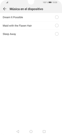 Pulsa los timbres de llamada deseados para escucharlos.