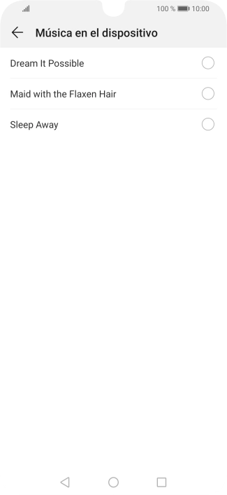 Pulsa los timbres de llamada deseados para escucharlos.