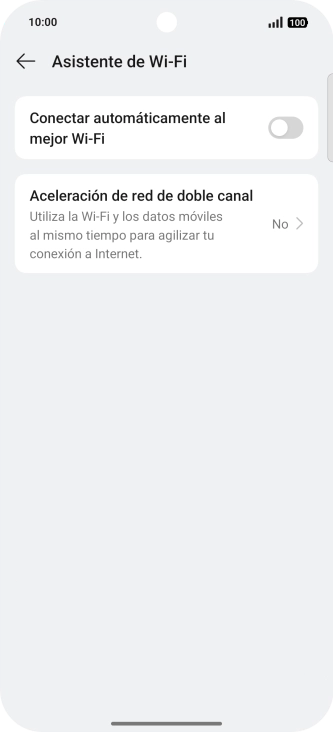 Pulsa el indicador junto a 