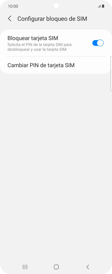 Pulsa el indicador junto a 