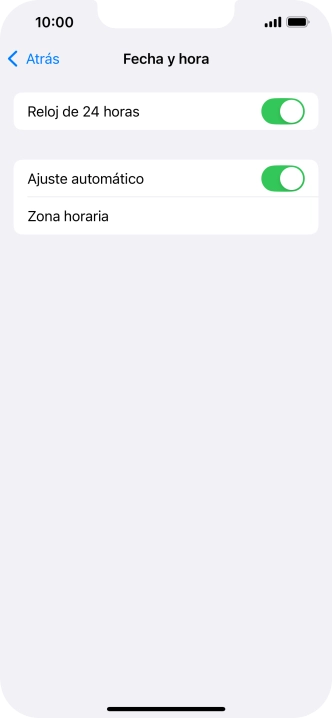 Desliza el dedo hacia arriba desde la parte inferior de la pantalla para terminar y volver a la pantalla de inicio.