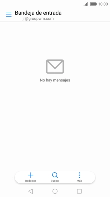 Desliza el dedo hacia la derecha desde la parte izquierda de la pantalla.