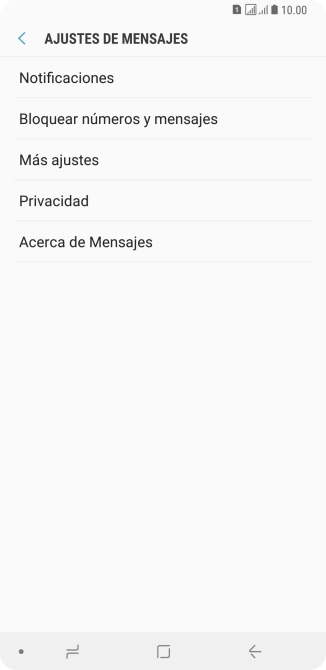 Pulsa Más ajustes.