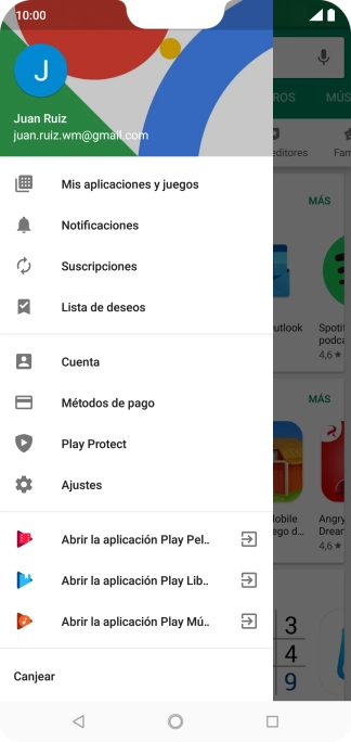 Pulsa Mis aplicaciones y juegos.