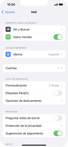 Pulsa Cuentas.