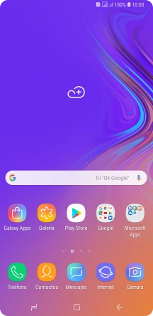 Pulsa la tecla de aplicaciones.