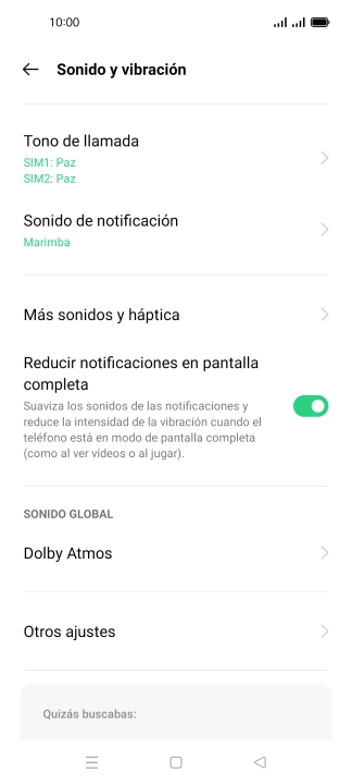 Pulsa Tono de llamada.