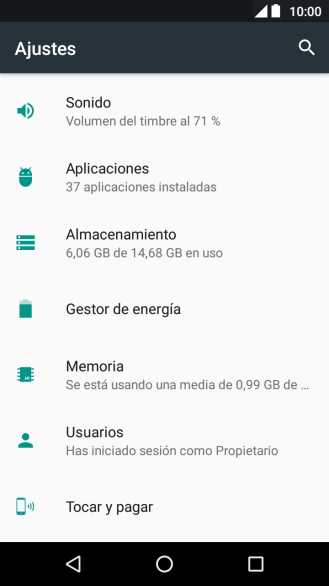 Pulsa Sonido.