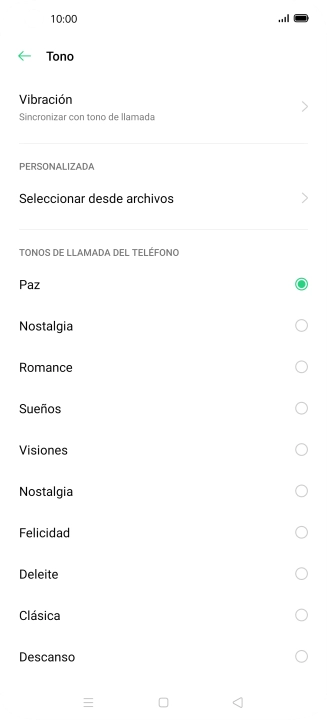 Pulsa Seleccionar desde archivos.