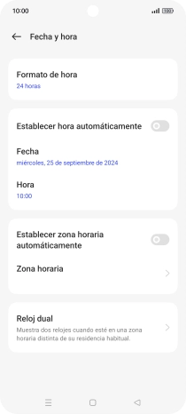 Pulsa el indicador junto a 