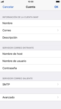 Pulsa SMTP.
