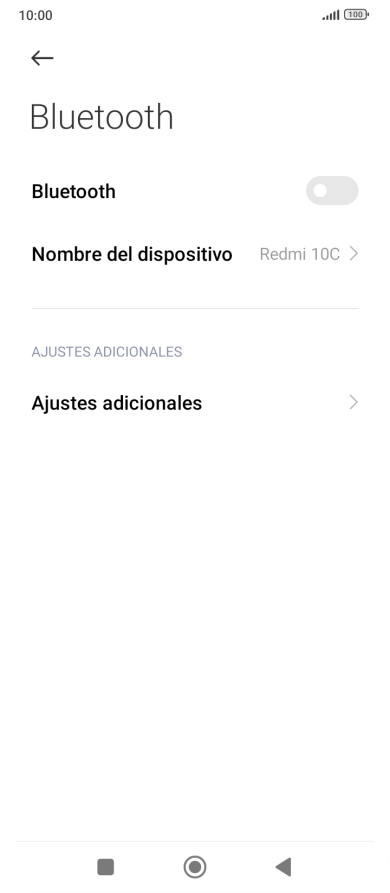 Pulsa el indicador junto a 