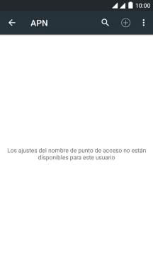Pulsa el icono de nueva conexión de datos.