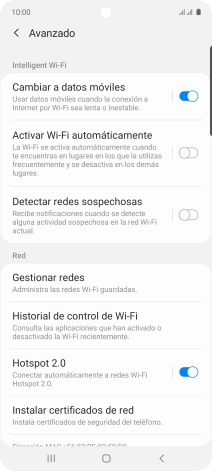 Pulsa el indicador junto a 