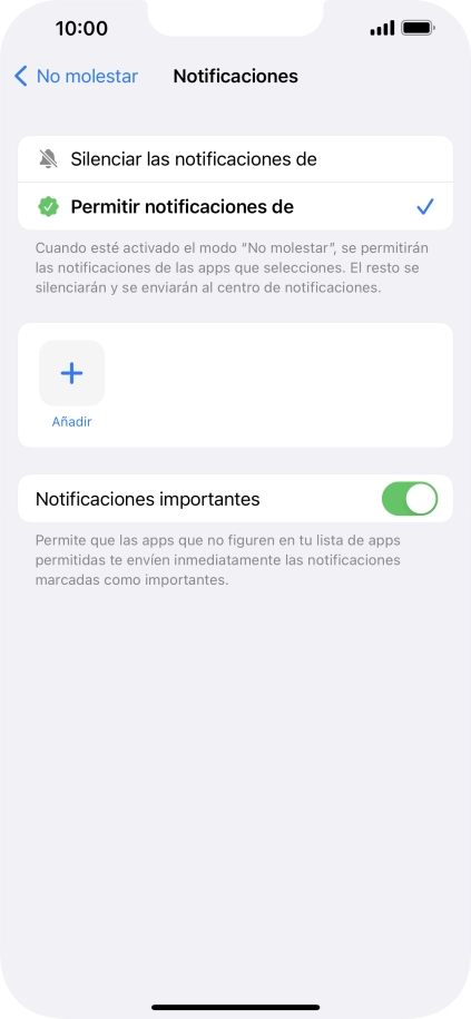 Pulsa el indicador junto a 